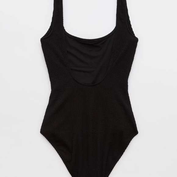 Aerie Crinkle Scoop Full Coverage One Piece Swimsuit
 NWT - Picture 3 of 11